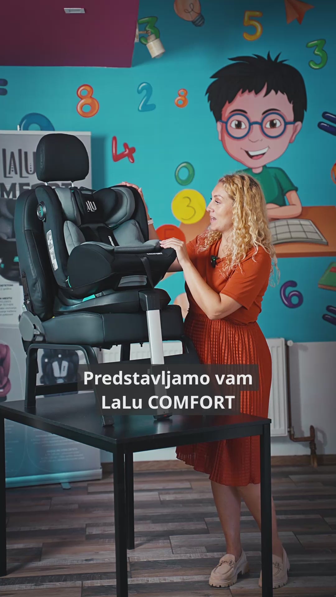 LaLu Comfort – Autosedište za decu do 12 godina