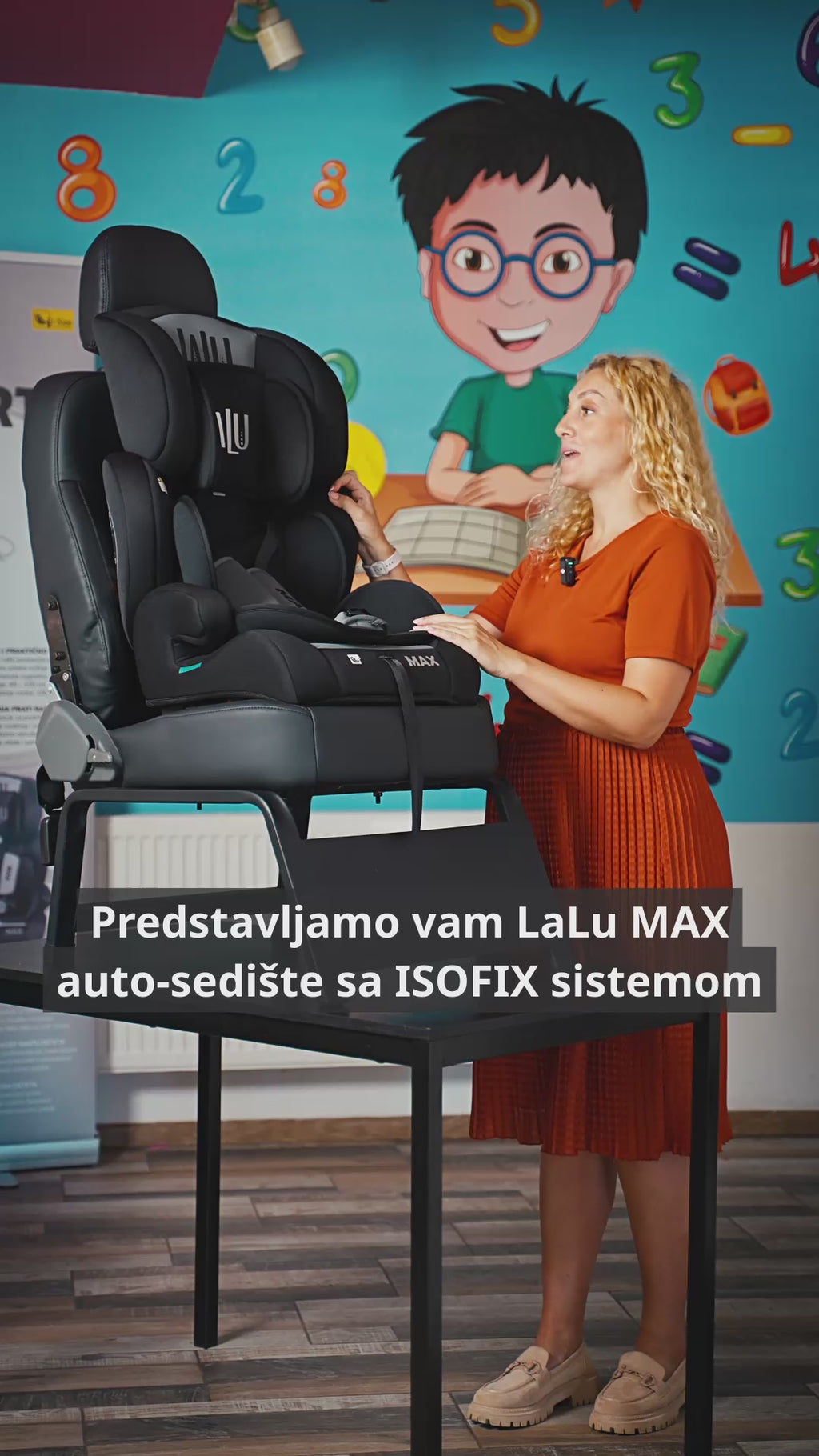 LaLu Max – Buster sedište za decu do 12 godina